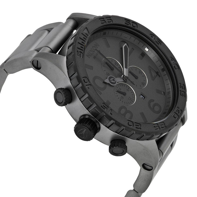 Nixon 51-30 Chronograph Gunmetal Dial Men's Watch A083-1062 - Watches of America #3