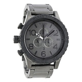 Nixon 51-30 Chronograph Gunmetal Dial Men's Watch  A083-1062 - Watches of America