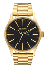 Nixon Sentry Black Dial Gold-tone Men's Watch  A356-510 - Watches of America