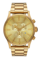 Nixon Sentry Chrono Gold Men's Watch  A386-502 - Watches of America