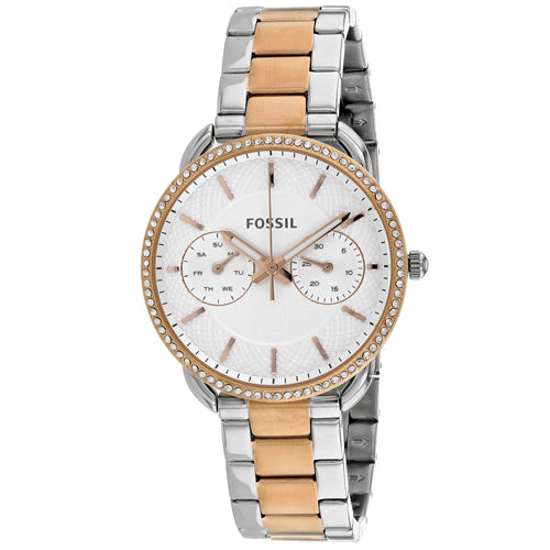 Fossil Tailor Reloj de acero inoxidable bicolor para mujer ES4396