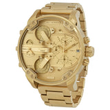 Diesel Mr. Daddy 2.0 Chronograph Gold Dial Men's Watch #DZ7399 - Watches of America