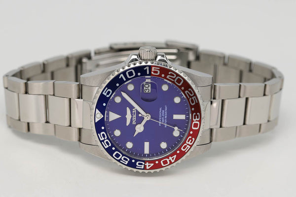 Invicta Pro Diver Reloj de cuarzo con esfera azul para mujer 36535