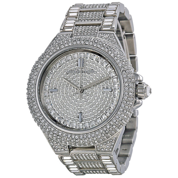 Michael Kors Camille Crystal Pave Dial Crystal Encrusted Ladies Watch Mk5869 - Watches of America