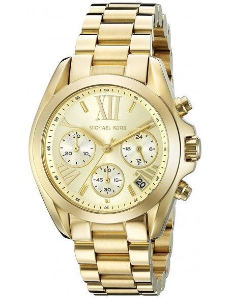 Michael Kors Mini Bradshaw Gold-Tone Chronograph Ladies Watch MK6267