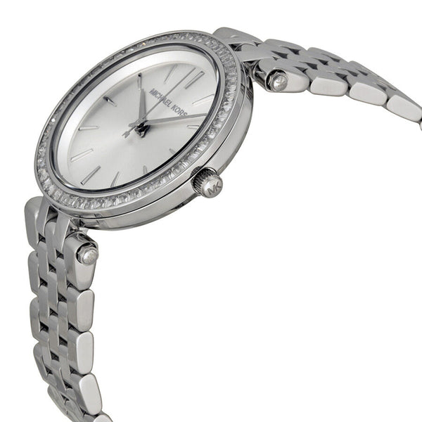 Michael Kors Petite Darci Silver Dial Steel Ladies Watch MK3364 - Watches of America #2