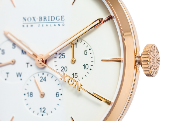 NOX-BRIDGE Classic Capella Rose Gold 41MM CRG41 - Watches of America #2