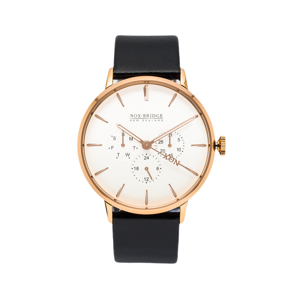 NOX-BRIDGE Classic Capella Rose Gold 41MM  CRG41 - Watches of America