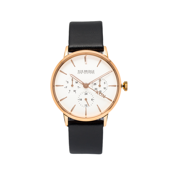 NOX-BRIDGE Classic Capella Rose Gold 36MM  CRG36 - Watches of America